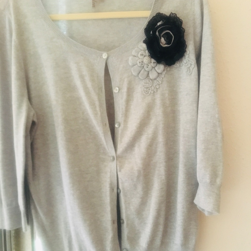 3/4 quarter sleeve sweater , Caslon,,size XL